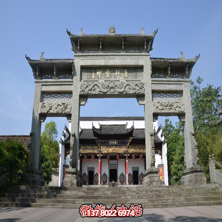 傳承中式文化，體驗(yàn)大型石雕牌坊與雕塑的魅力
