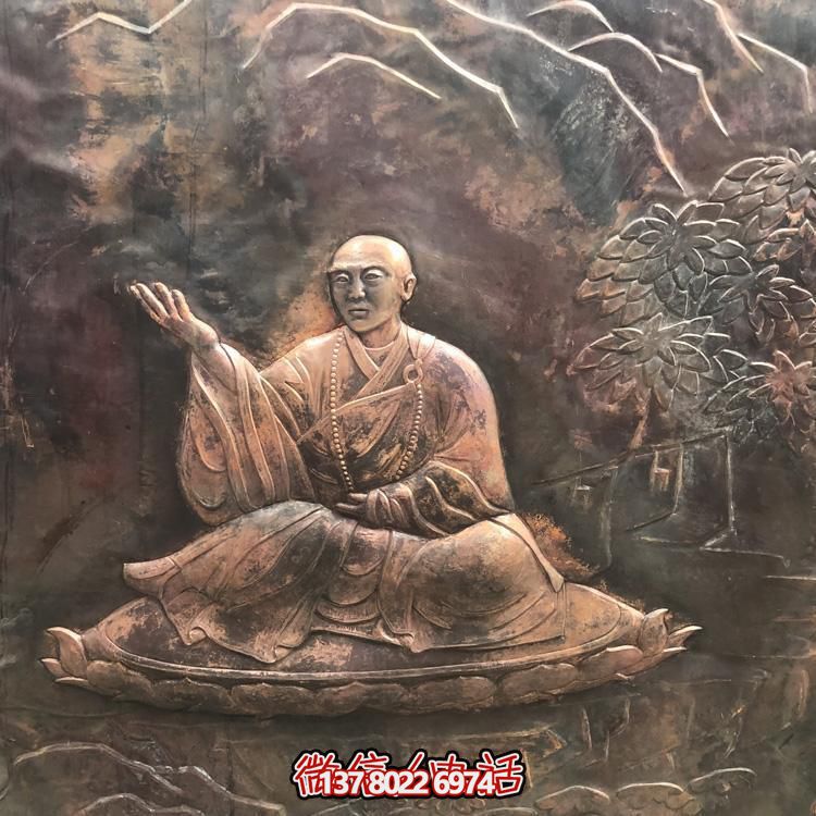 鑄銅觀音佛像浮雕壁畫(huà)，帶給大型寺廟儀式感的非凡氣派