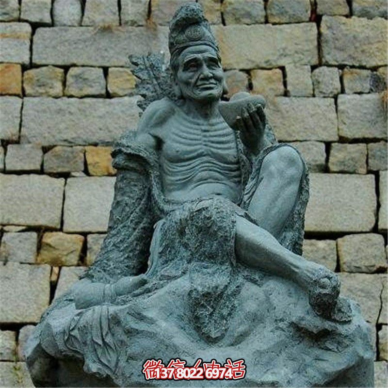 景區濟公石雕雕塑，帶你感受大自然的魅力