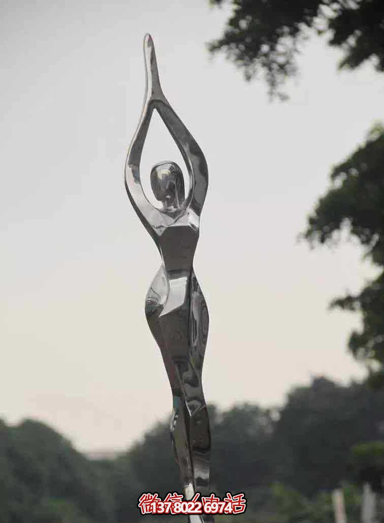 景區(qū)不銹鋼動態(tài)雕塑跳水人物