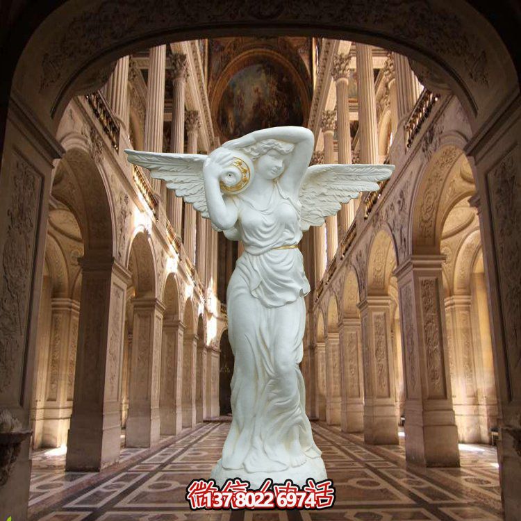 西方風格大理石雕塑，高端戶外園林景觀裝飾