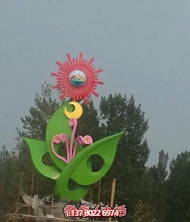 不銹鋼藝術雕塑，為景觀公園添彩