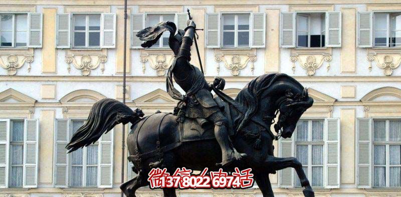 廣場羅馬士兵景觀銅雕騎馬雕塑 廣場羅馬士兵景觀銅雕騎馬雕塑
