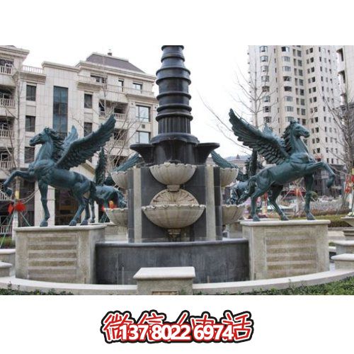 廣場(chǎng)阿波羅戰(zhàn)車雕塑大型戶外景觀擺件