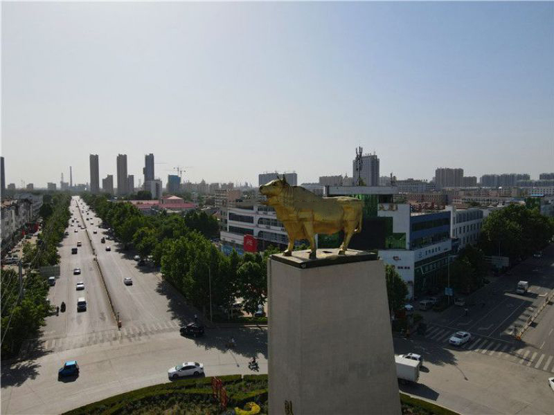 城市轉(zhuǎn)盤鍛銅動(dòng)物牛 城市轉(zhuǎn)盤鍛銅動(dòng)物牛